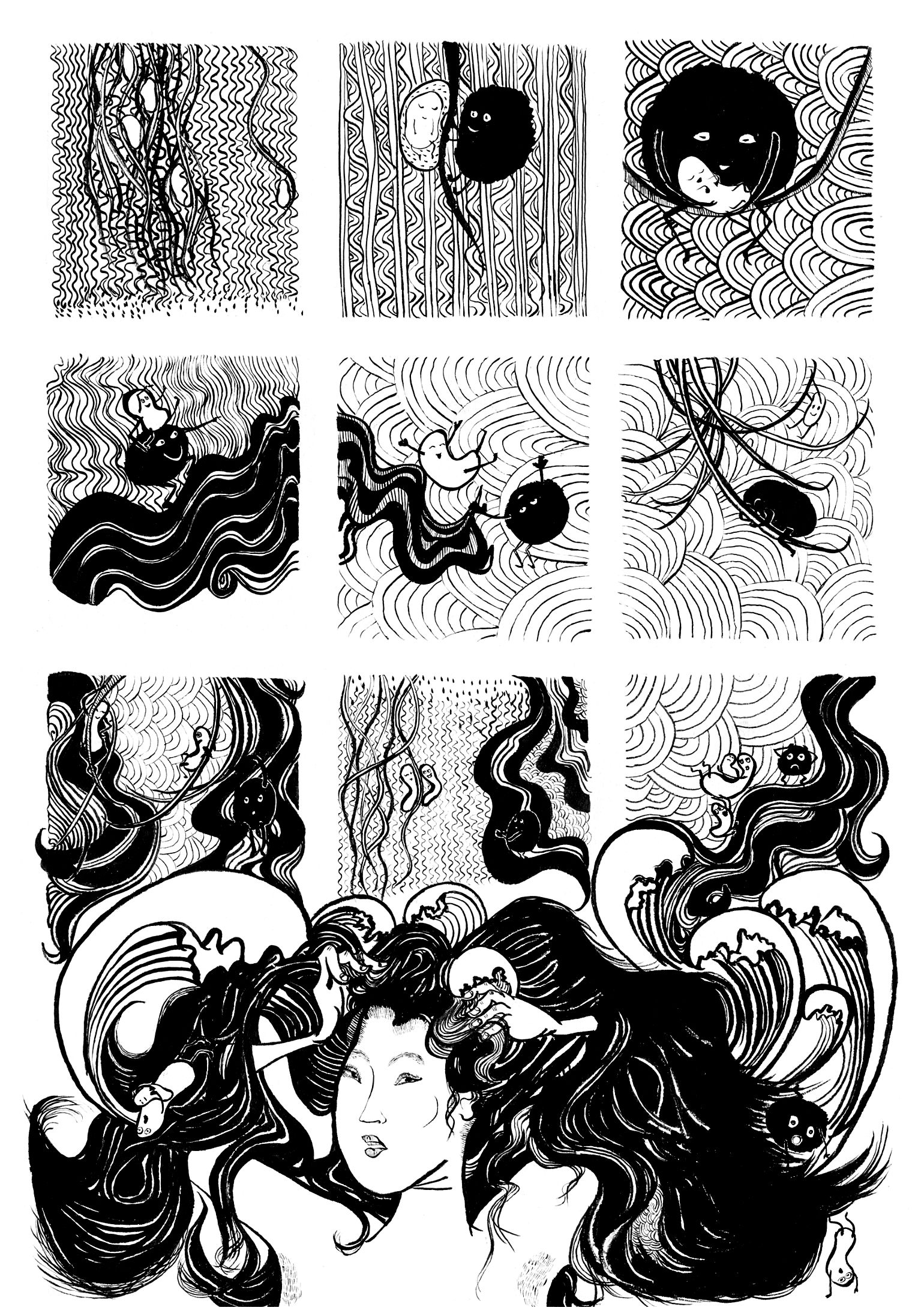 hair-waves-comic-strip